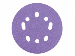 Trend Zirconium Orbital Sanding Disc 125mm x 80G (Pack 10)